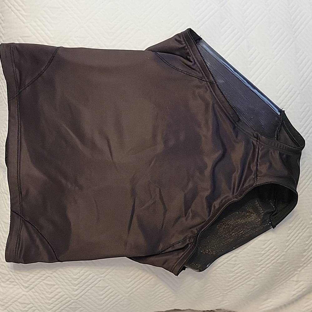 NWOT Naomi & Nicole 7945 Edge High Waisted Shapewear Brief Blk L